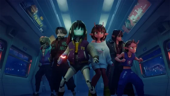 مشاهدة فيلم Ginga Tokkyuu Milky Subway Movie: Kakueki Teisha Gekijou Yuki 2026 مترجم